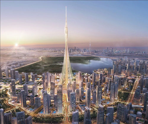 Tin thang máy Hanoel tòa nhà chọc trời Dubai