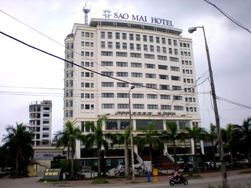 Dự án cung cấp thang máy khách sạn Sao Mai của Thang máy Hanoel