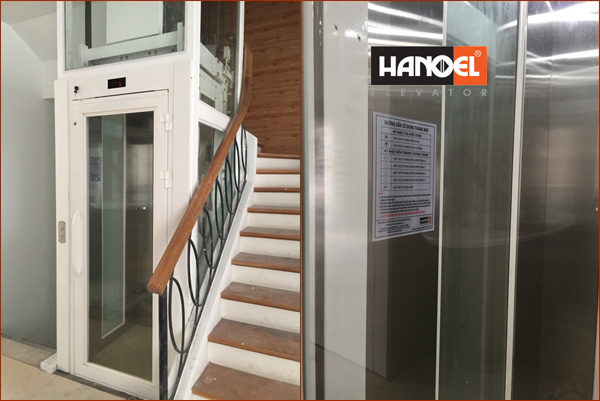 Thời gian hoàn thành lắp đặt thang máy gia đình của Hanoel