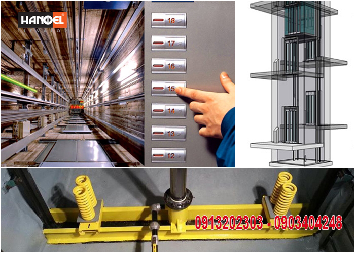 Hố thang máy nên sử dụng khung thép hay cột bê tông?